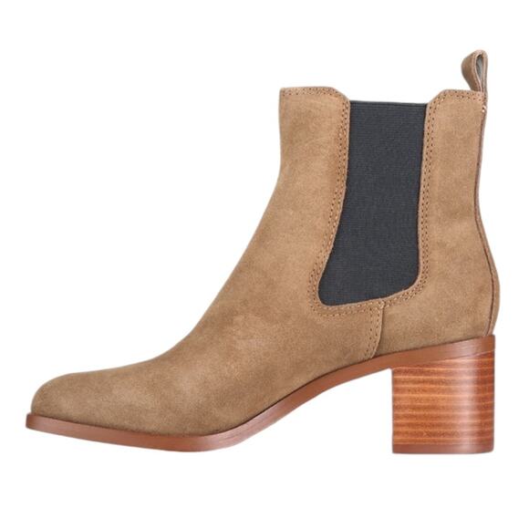 NWOT Steve Madden Rockwell Chelsea Booties in Cognac Suede – Sz 9 - Picture 2 of 9